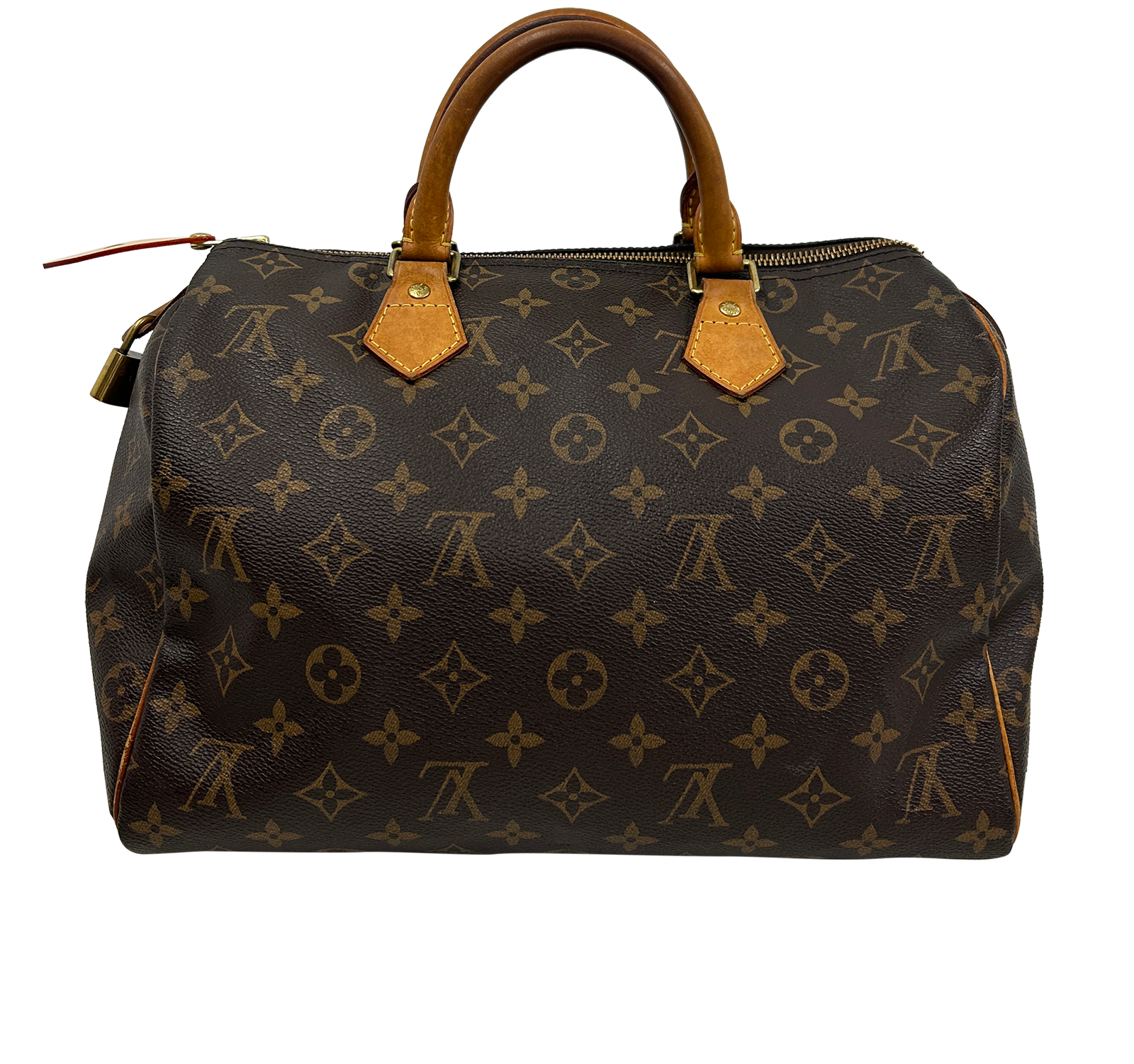 Speedy 30, 495&euro;, Bolso, Marrón, Canvas - General, Vista trasera